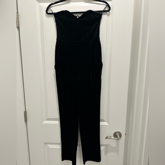 Black Velvet jumpsuit - Picture 2 of 2